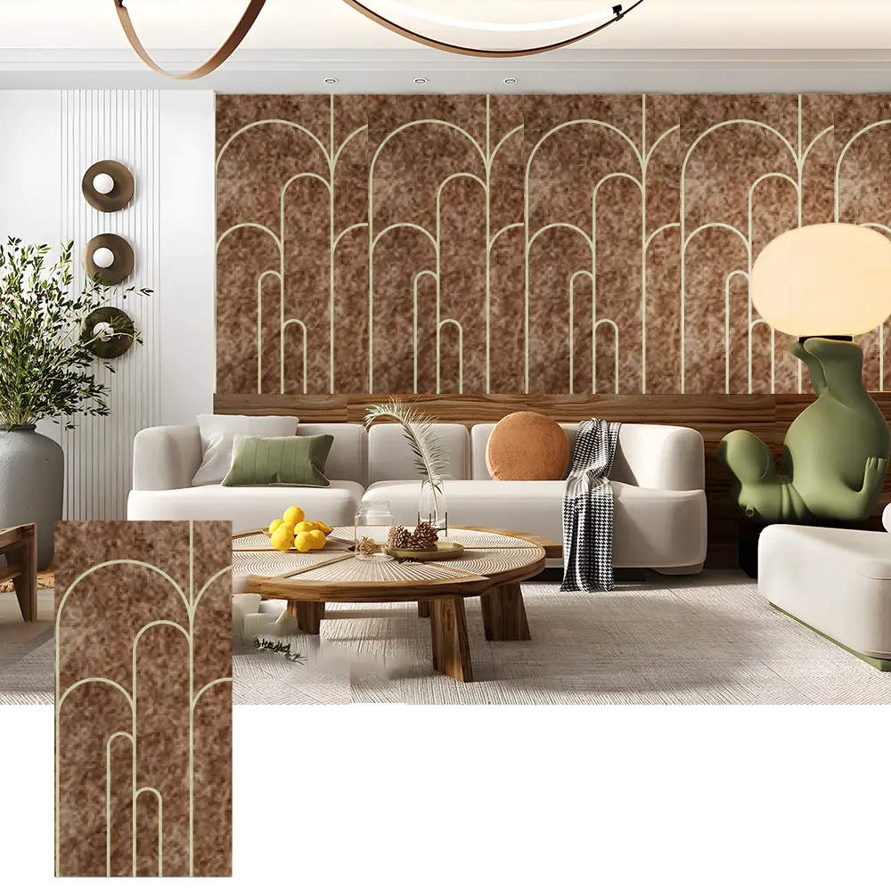 3D PET Acoustic Wall Panels ສໍາລັບຕົກແຕ່ງພາຍໃນ 3D PET Acoustic Wall Panels ສໍາລັບຕົກແຕ່ງພາຍໃນ