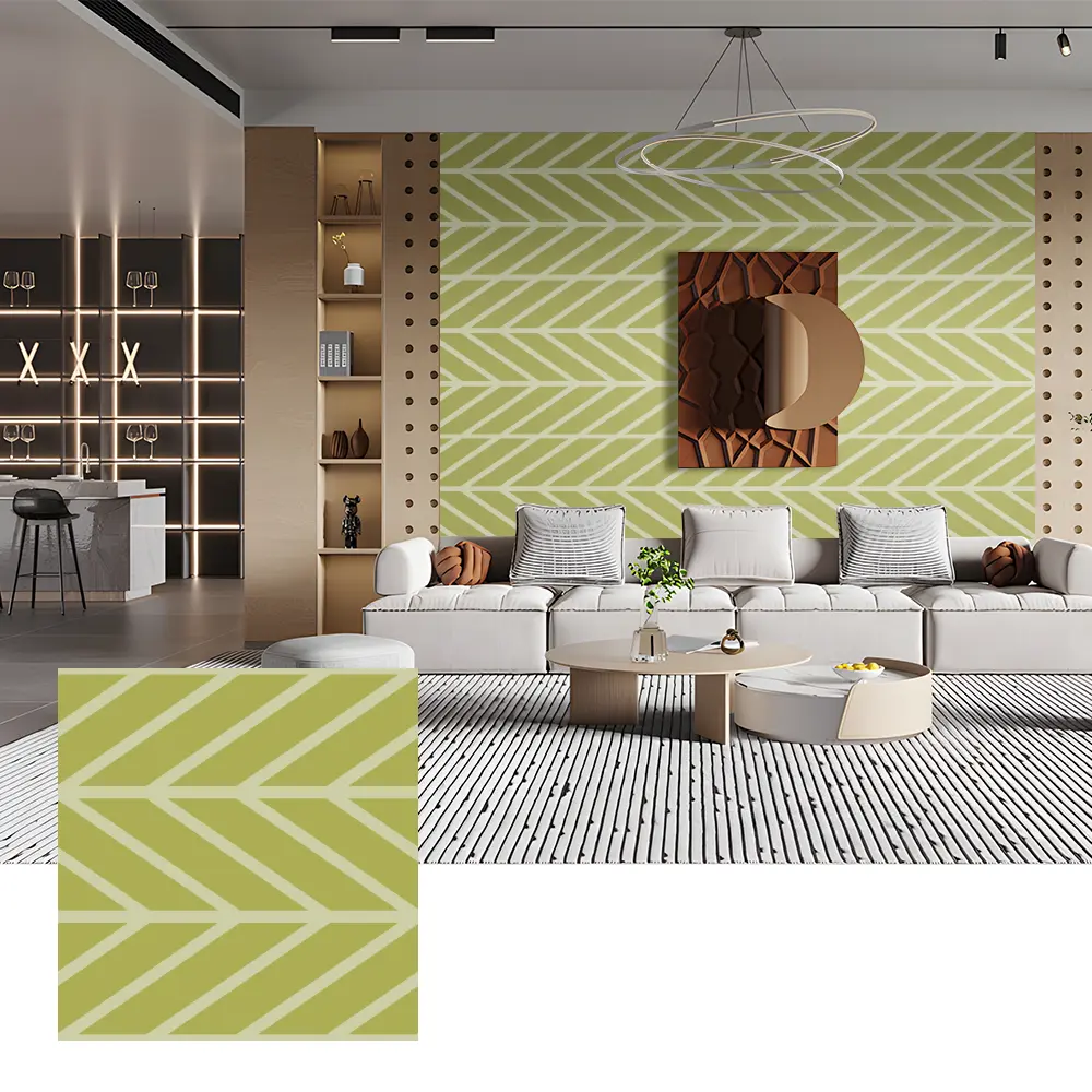 PET Acoustic Panels ສໍາລັບການຕົກແຕ່ງກໍາແພງພາຍໃນ PET Acoustic Panels ສໍາລັບການຕົກແຕ່ງກໍາແພງພາຍໃນ