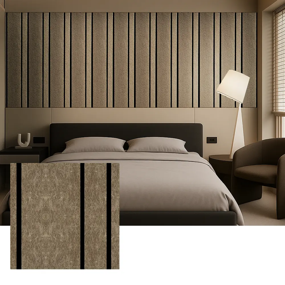 PET Acoustic Panels ສໍາລັບຫ້ອງການແລະຫ້ອງປະຊຸມ