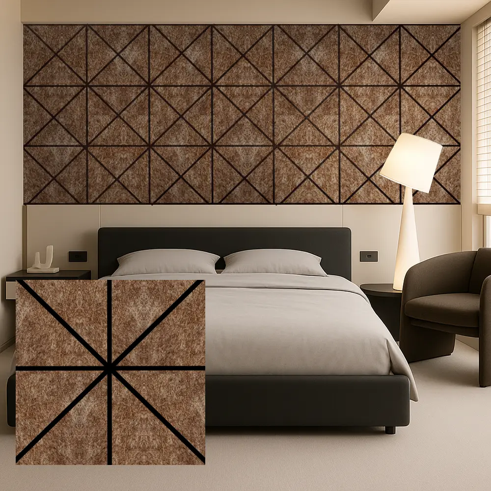 PET Felt Acoustic Panels ສໍາລັບການຄວບຄຸມສຽງພາຍໃນກໍາແພງຫີນ