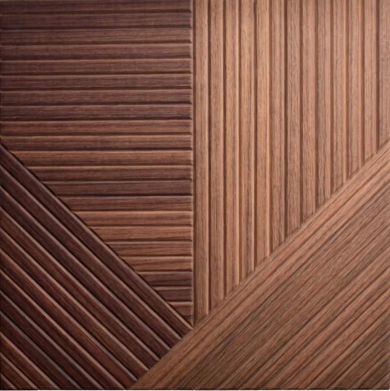 Wonear Boutique ໂຮງແຮມຫຼາຍໂຕນ Linear ໄມ້ Acoustic Panel Wonear Boutique ໂຮງແຮມຫຼາຍໂຕນ Linear ໄມ້ Acoustic Panel