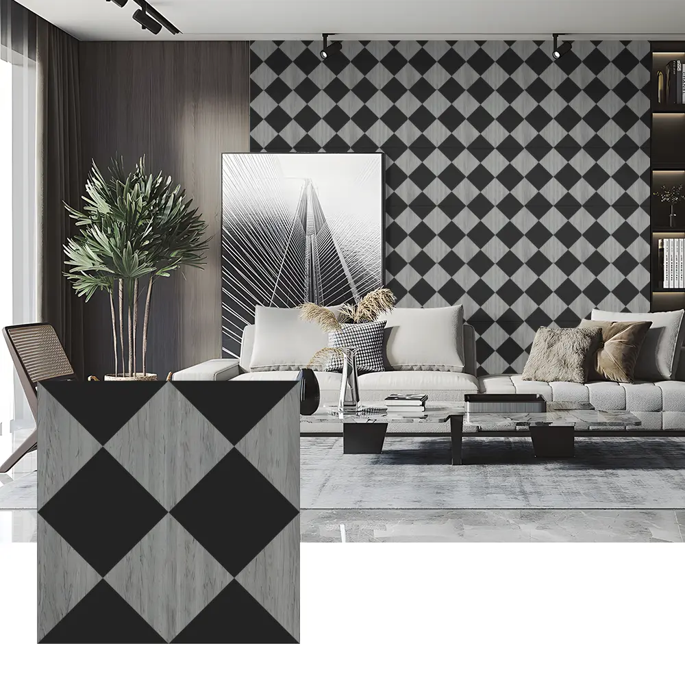 ໄມ້ veneer Acoustic Panels ສໍາລັບການຕົກແຕ່ງຝາຫ້ອງນອນ